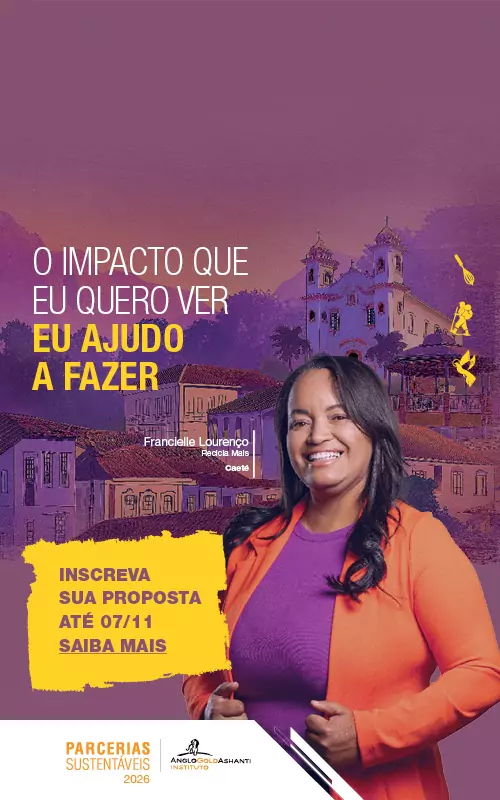 O impacto que eu quero ver eu ajudo a fazer. Parcerias Sustentáveis 2026.